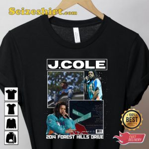J Cole Rapper Raptees 90s Style Vintage Gift For Fan Tee Shirt