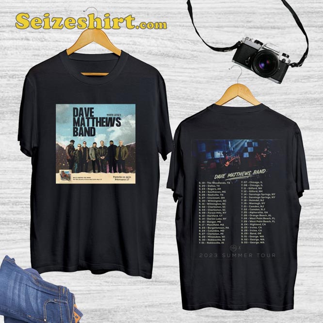 Jack Skellington Dave Matthews Band Summer Tour Concert T-Shirt