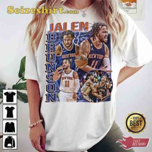 New York Knicks Jalen Brunson Naismith Mens College Player Of The Year T-Shirt