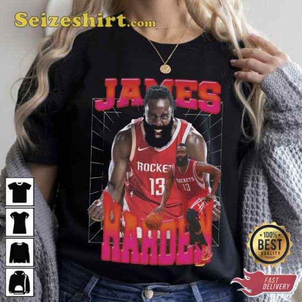 James Harden Hammers It Down Coton Graphic T-shirt