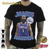 James Harden NBA Best Coach Award Graphic Tee Shirt