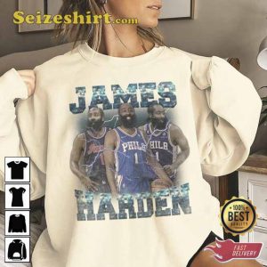 James Harden The Beard Philadelphia 76ers Basketball Shirt