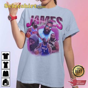 The Beard James Harden Sports Basketball Unisex Shirt For 76ers