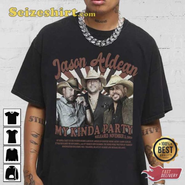 Jason Aldean My Kinda Party Merch Music Shirt