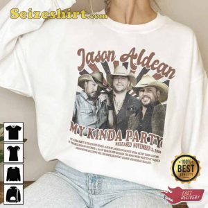 Jason Aldean My Kinda Party Merch Music Shirt