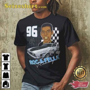 Rapper Jay-Z No Church in the Wild Watch the Throne Racing T-Shirt