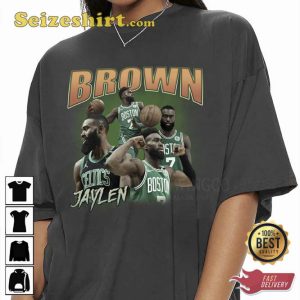 Jaylen Brown NBA All Star Vintage Bootleg Tee