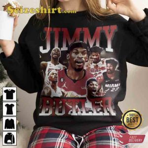Jimmy Butler Basketball NBA All-Star 90s Vintage Tee Shirt