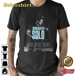 John Mayer Solo Arena Tour 2023 Tee Shirt