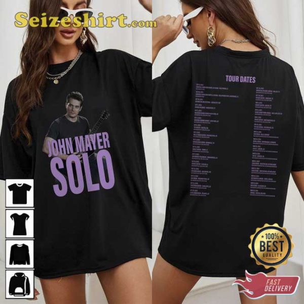 John Mayer Pop Music Extend Solo Tour Unisex T Shirt