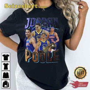 Jordan Poole Basketball Player MVP Slam Dunk Merchandise Tshirt