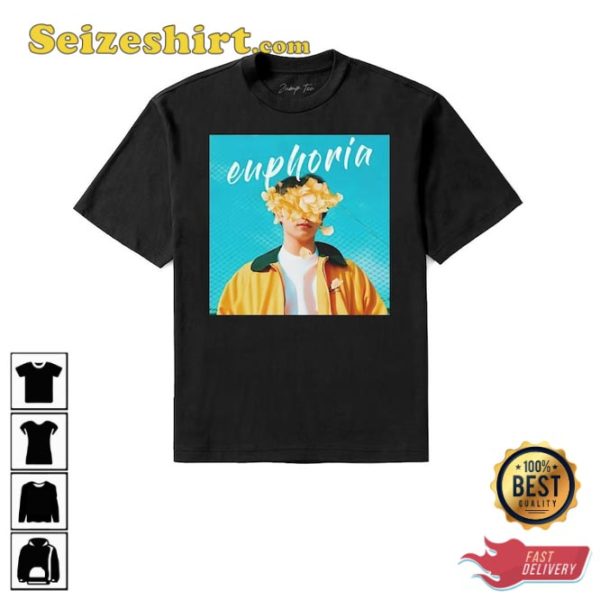 Jungkook Euphoria Kpop Kookie Namjoon Yoongi Jhope Music Shirt For Fans