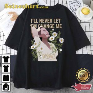 Katy Perry Daisies Cartoon I Will Never Let Them Change Me Unisex T-Shirt