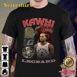 Kawhi Leonard Vintage Raptors Unisex T-Shirt1