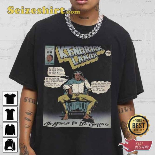 Kendrick Lamar 2 Retro Vintage 90s Hip Hop Graphic Tee T-Shirt