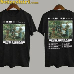 King Gizzard The Lizard Wizard EU-UK Tour 2023 T-Shirt