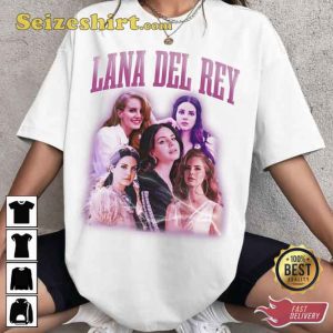 Lana Del Rey Love In Her Songs Unisex Tee Shirt