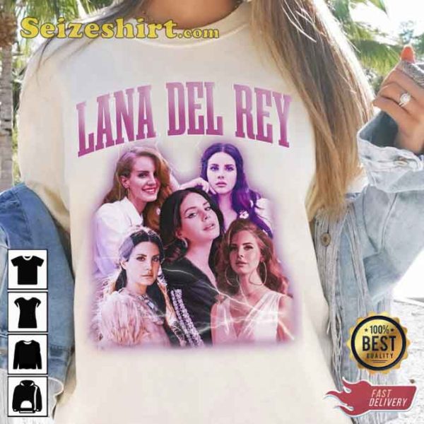Lana Del Rey High by the Beach Honeymoon Vintage T-Shirt