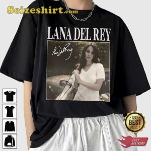 Lana Del Rey A Unique Blend Of Pop And Indie Signature T-Shirt