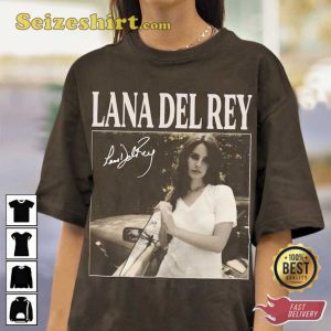 Lana Del Rey A Unique Blend Of Pop And Indie Signature T-Shirt
