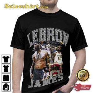 LeBron James The King Sports Basketball Lakers Unisex T-Shirt