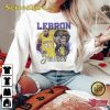 LeBron James Besketball Los Angeles Lakers Vintage Tee Shirt