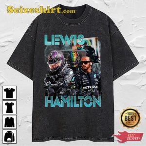Lewis Hamilton Formula Racing F1 Homage Graphic Unisex T-Shirt