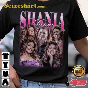 Limited Shania Twain Vintage Shirt Country Music Shirt