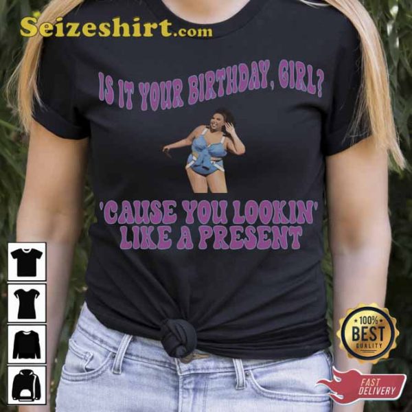 Lizzo Romantic Birthday Feminist Tee Shirt