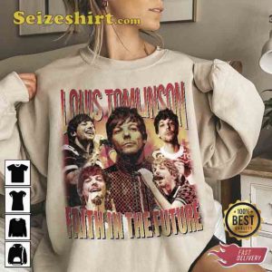 Louis Tomlinson Merch One Direction T-Shirt2