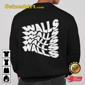 Louis Tomlinson Walls Album Smile Face 2 Side Louies Fan Graphic Shirt
