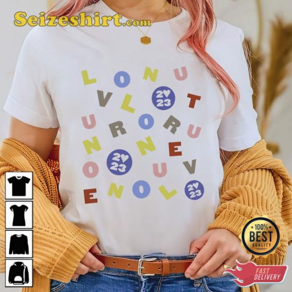 Love On Tour Aesthetic Harry Tour 2023 Music Lover Shirt For Fans