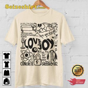 Lovejoy Doodle Art 2 Side Classic For Fan Gift Rock Band T-shirt