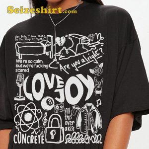 Lovejoy Doodle Art 2 Side Classic For Fan Gift Rock Band T-shirt