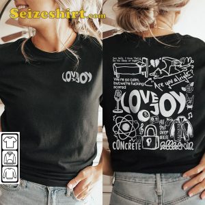 Lovejoy Rock Band Doodle Art Double Side Classic Gift For Fan Shirt