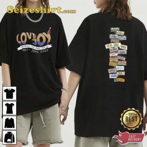 Lovejoy Across The Pond Tour 2023 Tour Gift For Fan Shirt