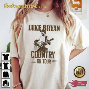 Luke Bryan Country On World Tour 2023 Style Shirt