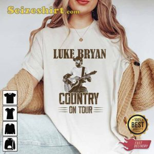 Luke Bryan Country On World Tour 2023 Style Shirt