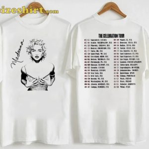 Madonna Queen The Celebration Tour Graphic Shirt