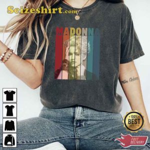 Madonna Ray of Light Frozen Retro Vintage T-Shirt