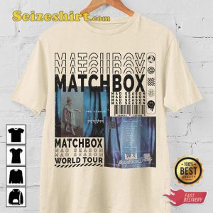 Matchbox 20 Mad Season Album Cover Rock Band Tour T shirt