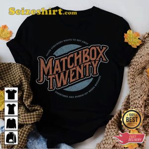 Matchbox Twenty Rock Band Fan Gift Vintage T shirt