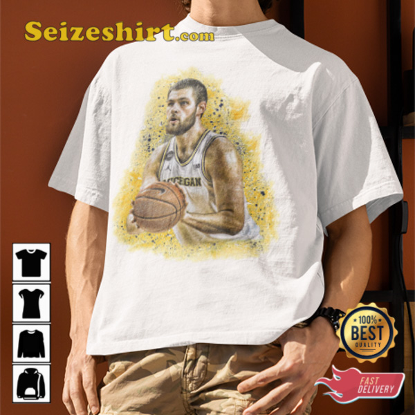 Michigan Hunter Dickinson Classic Basketball Unisex T-shirt
