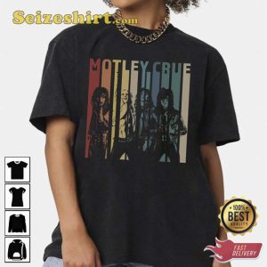 Motley Crue Heavy Metal Vintage T-Shirt For Fans