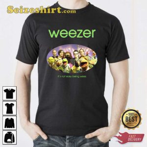 Muppets Weezer Its Not Easy Being Weez Tee Shirt