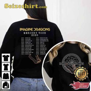 NEW 2023 Imagine Dragon Mercury World Tour T-Shirt