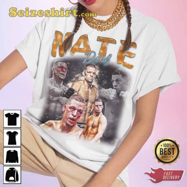 Nate Diaz American Professional Mixed Martial Artist Unisex Shirt