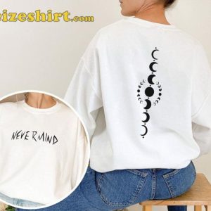 Nevermind Park Jimin Tattoo Moon Phases Yoongi BTS Sweatshirt For Army