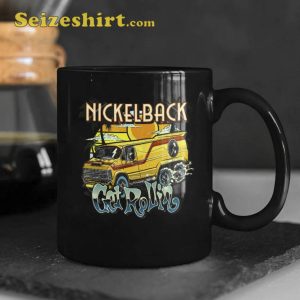 Nickleback Get Rollin Album 2023 Tour Mug1