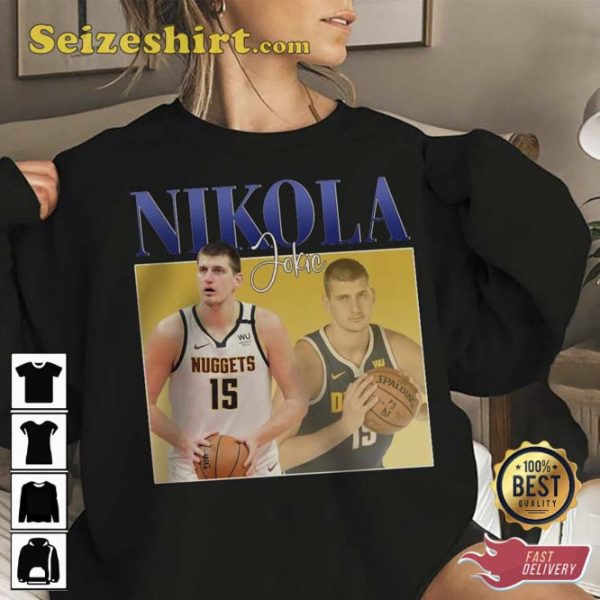 Nikola Jokic Denver Nuggets The Joker Vintage Shirt For Fans